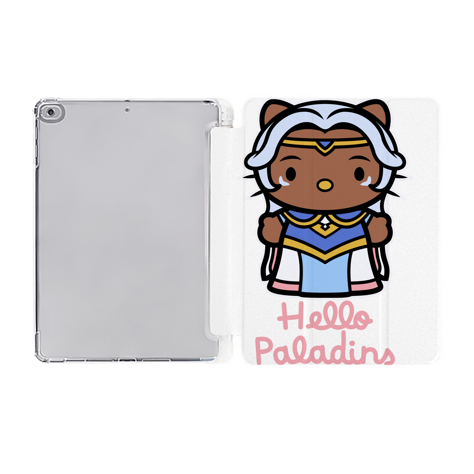 （画像用） Hello Kitty ハローキティ IPad ケース ペン収納付き 三つ折りスタンド PUレザー×シリコン 対応機種9.5/10.5/10.9インチ
